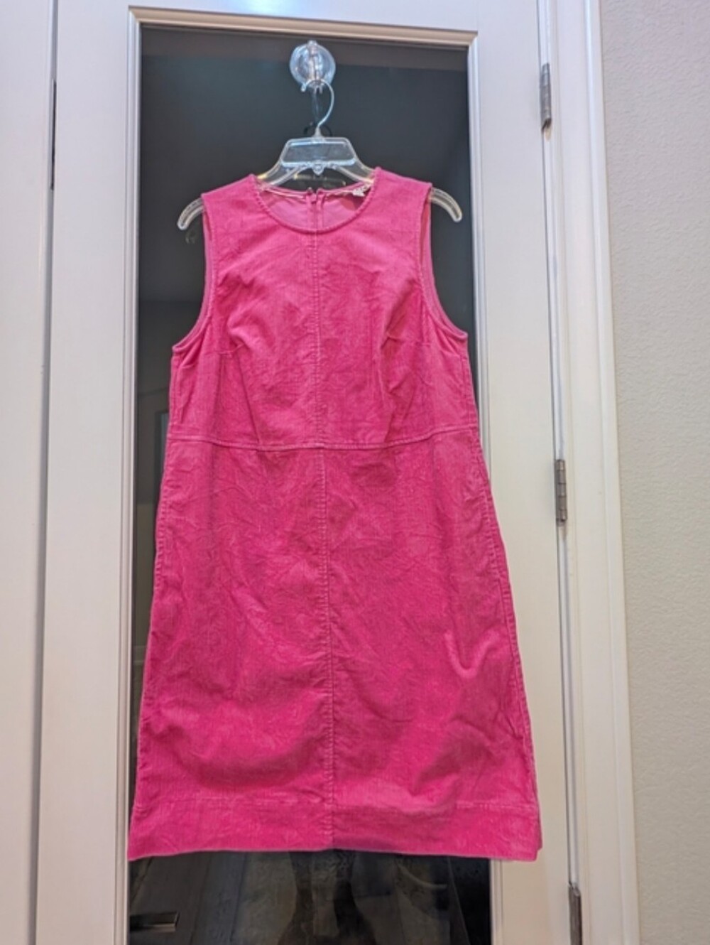 Boden Pia Cord Shift Dress in Phlox Pink Corduroy - Women’s Size US 8R/UK 12R - Picture 3 of 13